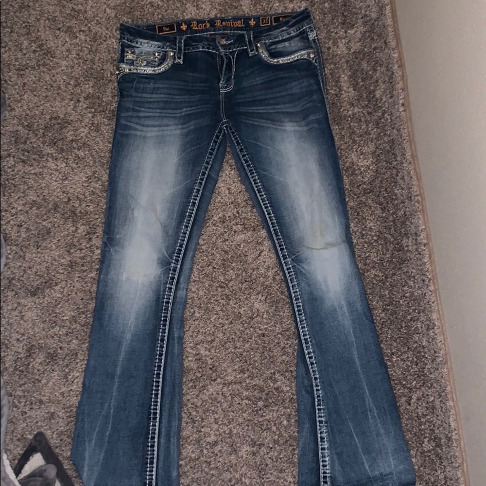 Boot Cut Yui Rock Revival Jeans